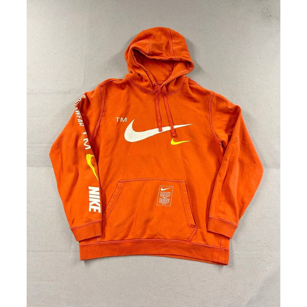 Nike Sportswear Club Hoodie TM Logo Sweatshirt Fleece BV3063-891 Men's Large